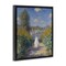 Stupell Industries Monet Style Sunflower Ghost Floating Frame, design by Arlington Prints